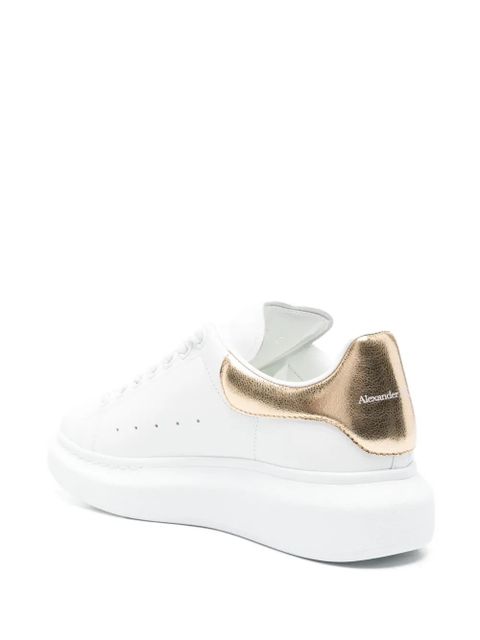 Alexander McQueen Oversized leather sneakers - White - zdjęcie produktu nr 2