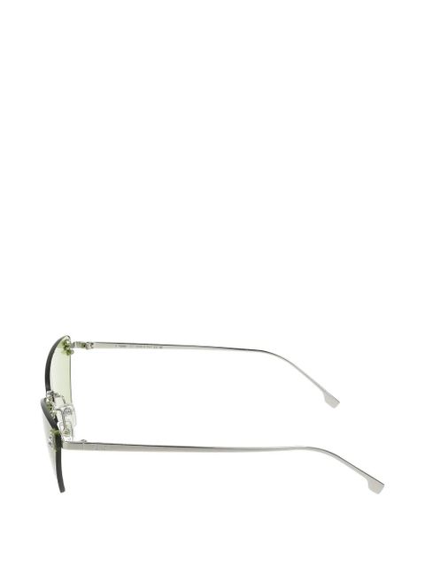 FENDI cat-eye-frame sunglasses - Green