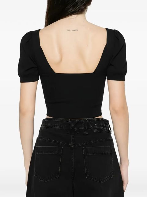 Vivienne Westwood puff-sleeve shirt - Black - zdjęcie produktu nr 2