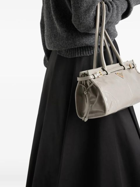 Prada chino circle midi-skirt - Black