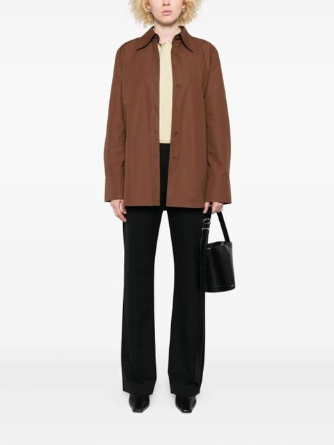 Jil Sander button-down long-sleeve shirt - Brown - zdjęcie produktu nr 2