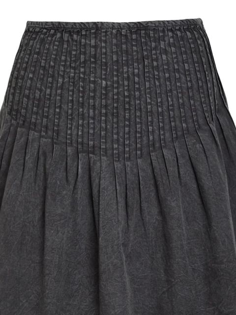 Free People pleated panel midi skirt - Grey - zdjęcie produktu nr 2