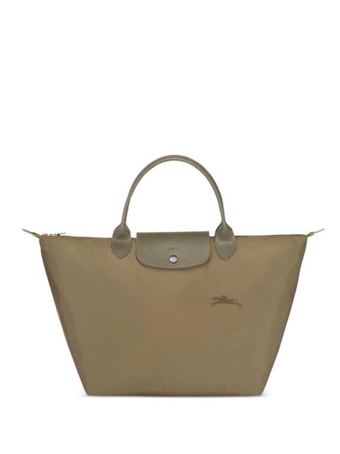 Longchamp medium Le Pliage tote bag - Green - zdjęcie produktu nr 1