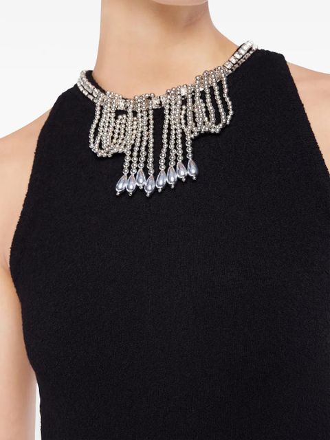 Rabanne jeweled-embroidered top - Black - zdjęcie produktu nr 2