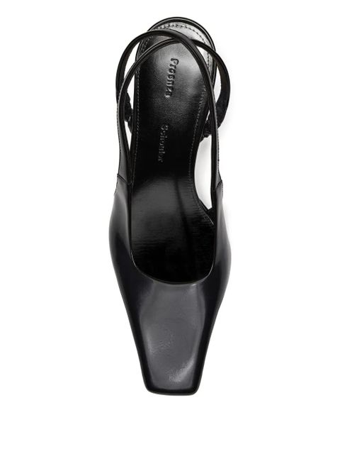 Proenza Schouler Trap Cross pumps - Black