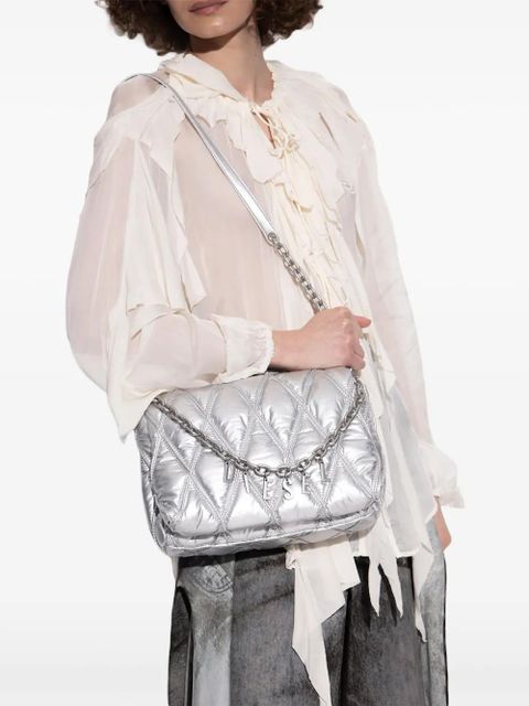 Diesel Charm-D shoulder bag M - Grey - zdjęcie produktu nr 2