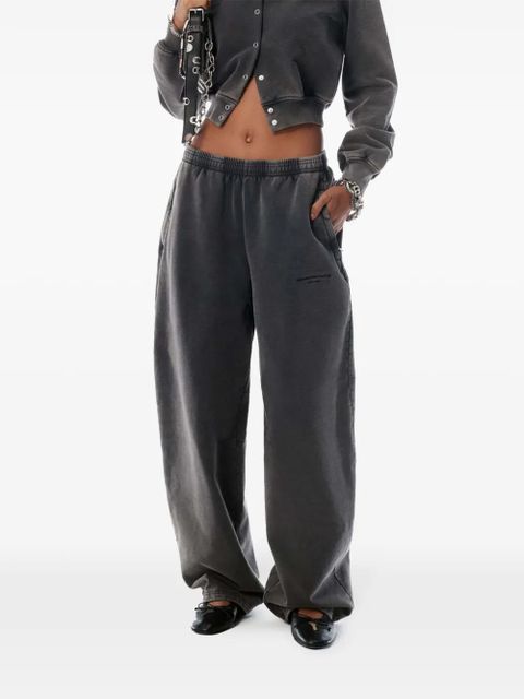 Alexander Wang elastic-waistband track pants - Black - zdjęcie produktu nr 2