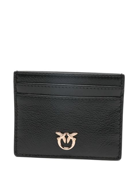 PINKO logo-detail card holder - Black - zdjęcie produktu nr 1