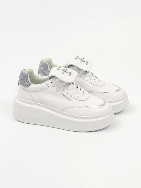 Karl Lagerfeld buty ANAKAPRI damskie kolor biały KL63519S - zdjęcie produktu nr 2