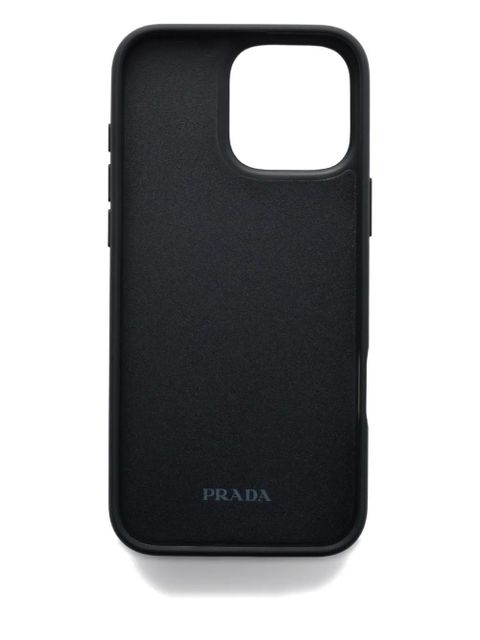 Prada saffiano-leather phone case - Red - zdjęcie produktu nr 2