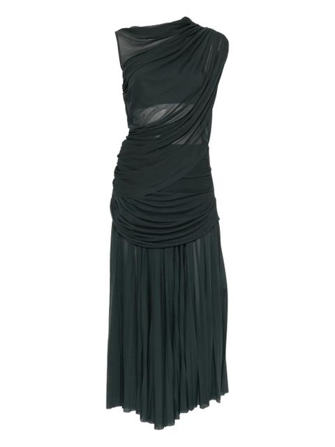 Proenza Schouler draped cutout maxi dress - Green - zdjęcie produktu nr 1