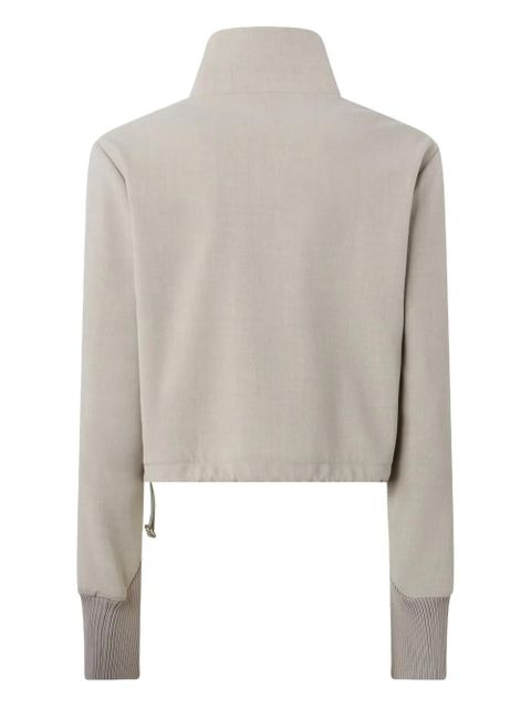PINKO zip-fastening ribbed-cuff jacket - Neutrals - zdjęcie produktu nr 2