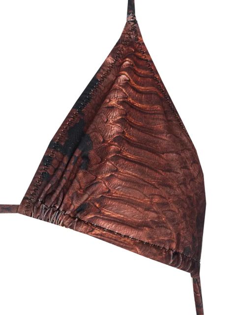 Jean Paul Gaultier printed bikini - Brown - zdjęcie produktu nr 2