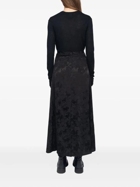 Zadig&Voltaire Jimeno maxi skirt - Black - zdjęcie produktu nr 2