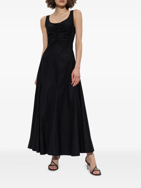 Sportmax cotton maxi dress - Black