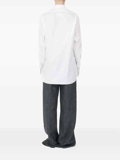 Maison Margiela curved-hem shirt - White - zdjęcie produktu nr 2