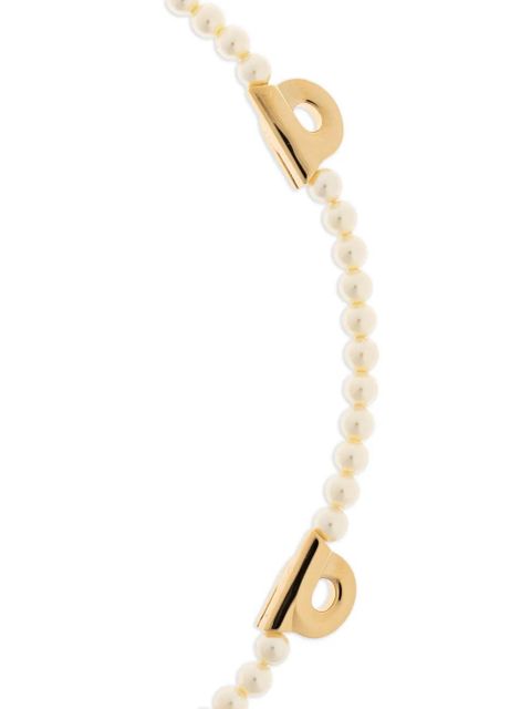 Ferragamo Gancini-detail necklace - Gold