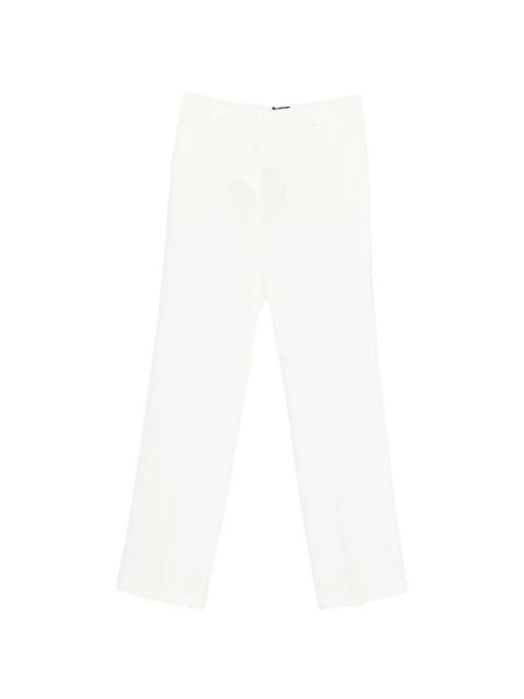 PINKO front-creases straight trousers - White