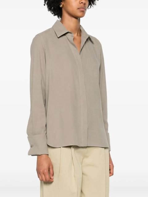 Max Mara Candia silk shirt - Neutrals