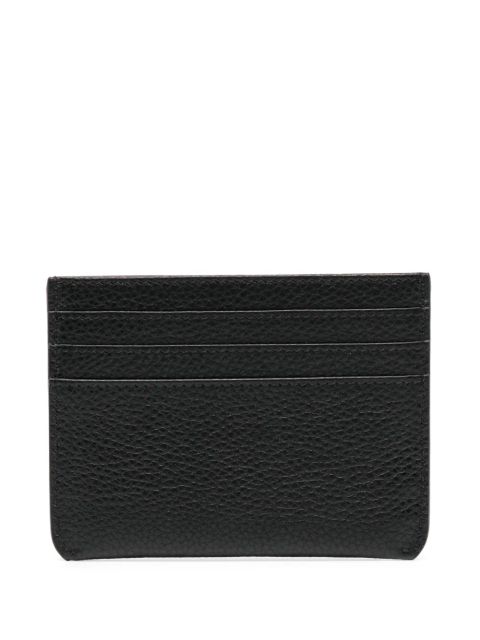 Marni logo-embroidered cardholder - Black