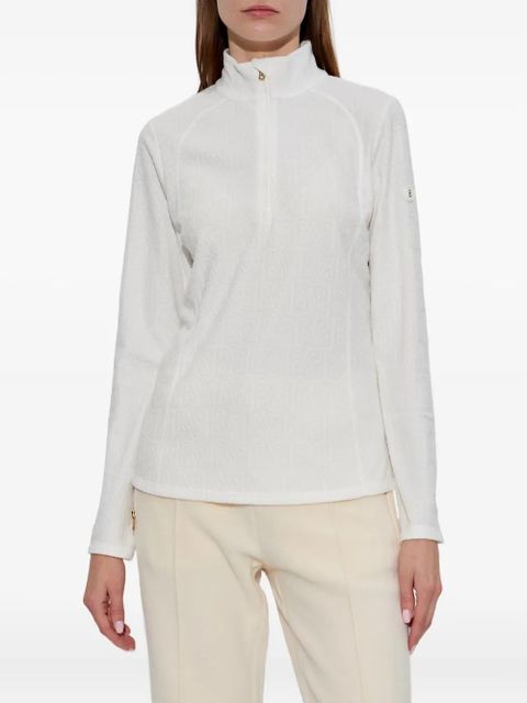 BOGNER Medita2 zip-up sweatshirt - White