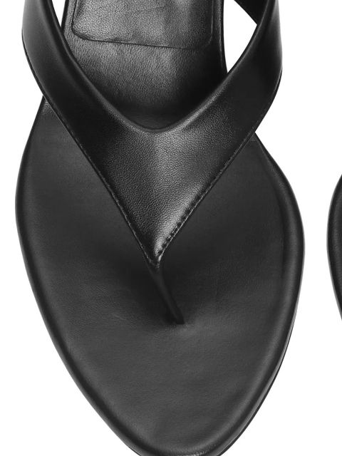 ROTATE BIRGER CHRISTENSEN leather mules - Black