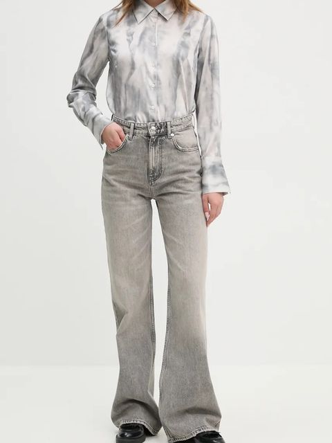 Sisley jeansy damskie high waist 4YRZLE03W - zdjęcie produktu nr 1