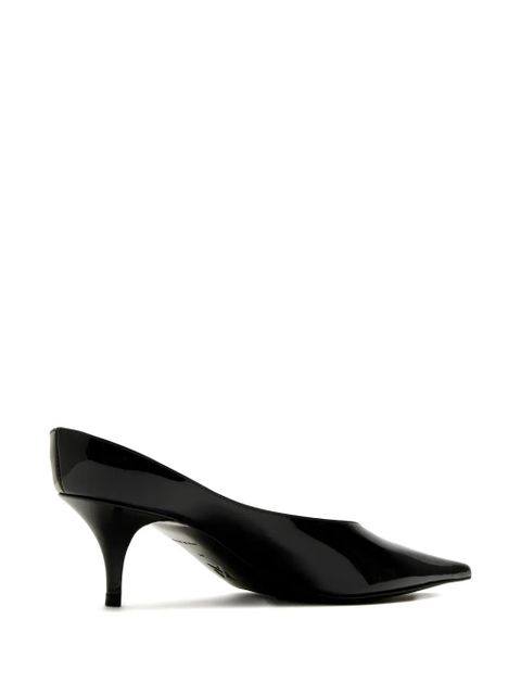 Amina Muaddi Anok 55 pointed patent pumps - Black - zdjęcie produktu nr 2