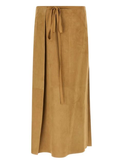 The Row Danas high-waist midi skirt - Brown - zdjęcie produktu nr 2