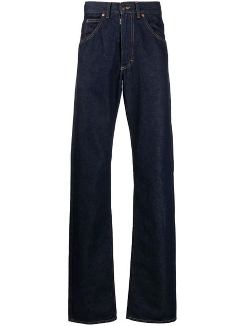 Maison Margiela mid-rise straight-leg jeans - Blue - zdjęcie produktu nr 1