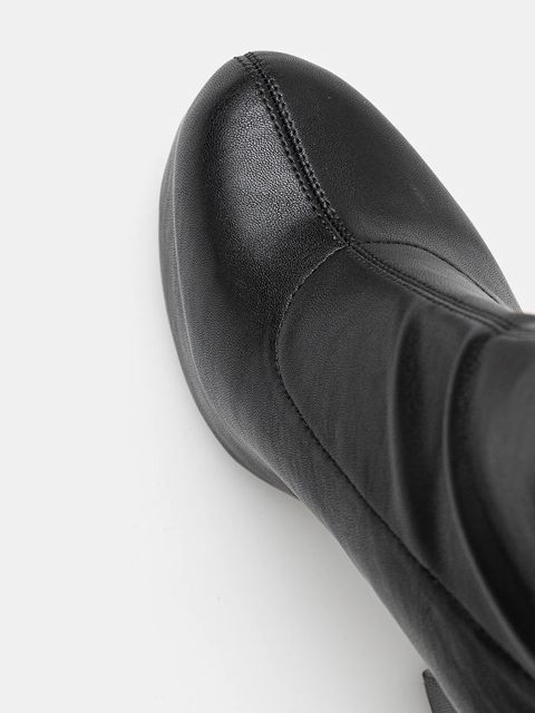 Steve Madden kozaki Tantalizer damskie kolor czarny na słupku 11004820