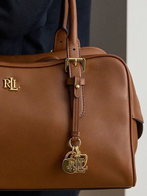 Lauren Ralph Lauren torebka skórzana