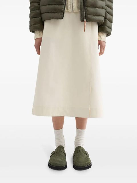 Jil Sander A-line buckled midi skirt - Neutrals - zdjęcie produktu nr 2