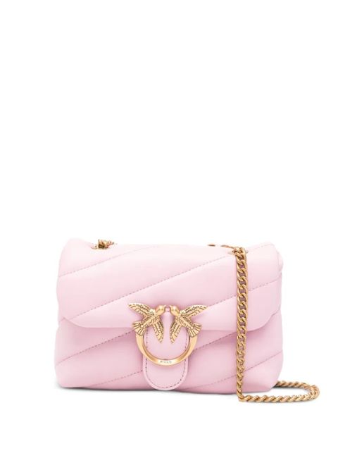 PINKO Baby Love puff padded birds cross body