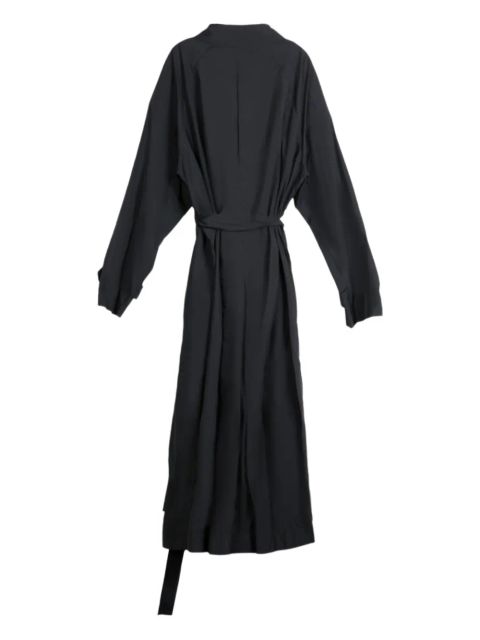 The Row Ryo belted trench coat - BLK BLACK
