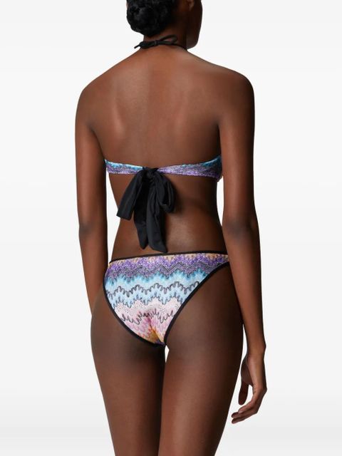 Missoni zigzag-pattern swimsuit - Black