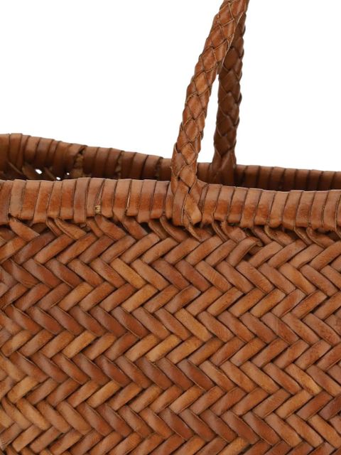 DRAGON DIFFUSION mini Flat Gora tote bag - Brown