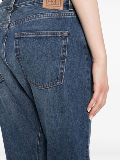 TOTEME twisted-seam straight-leg jeans - Blue