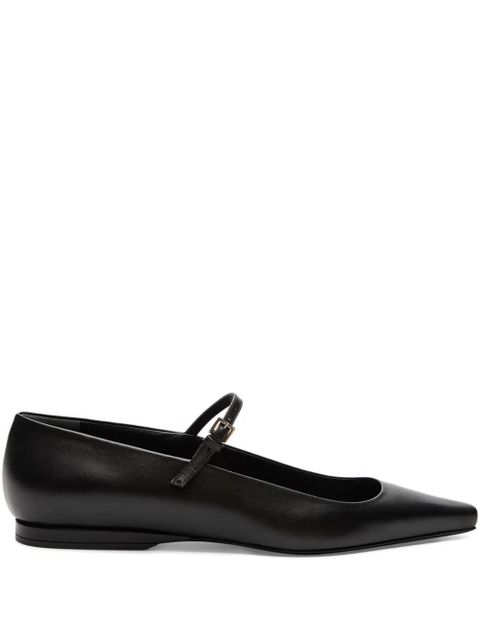 LouLou de Saison Alice pointed-toe ballet flats - Black - zdjęcie produktu nr 1