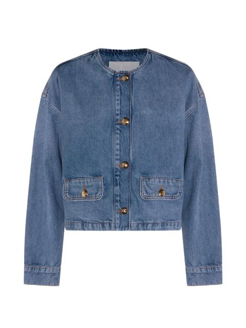 ANINE BING buttoned denim jacket - Blue - zdjęcie produktu nr 1