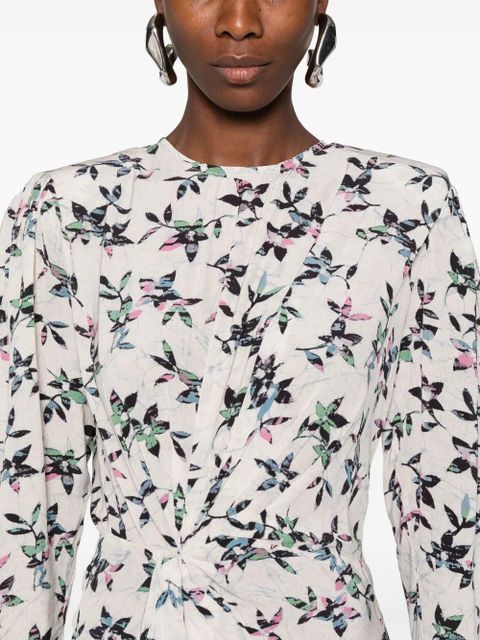 MARANT ÉTOILE Dulce mini dress - Neutrals