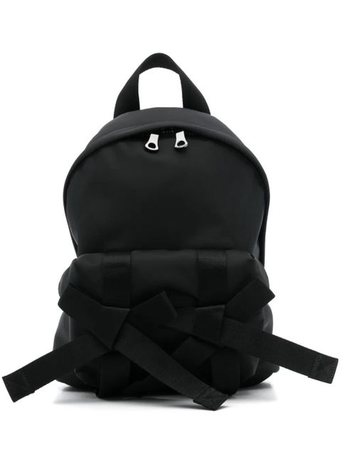 Simone Rocha bow-detail backpack - Black - zdjęcie produktu nr 1