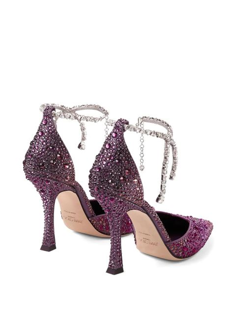 Jimmy Choo 100mm Stevie pumps - Purple