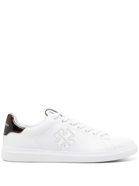 Tory Burch Double T Howell lace-up sneakers - White - zdjęcie produktu nr 1