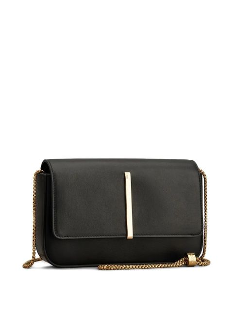 Tod's logo-plaque mini bag - Black