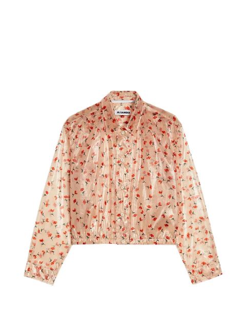 Jil Sander printed blouson - Orange - zdjęcie produktu nr 1