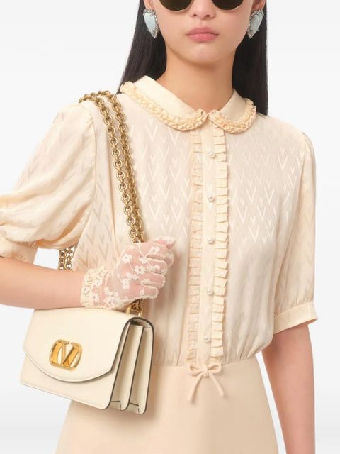 Valentino Garavani short-sleeves mini dress - Neutrals