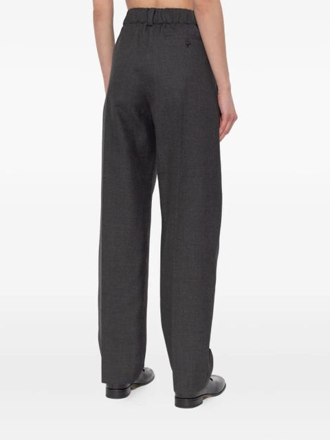 Givenchy pleated wool trousers - Grey