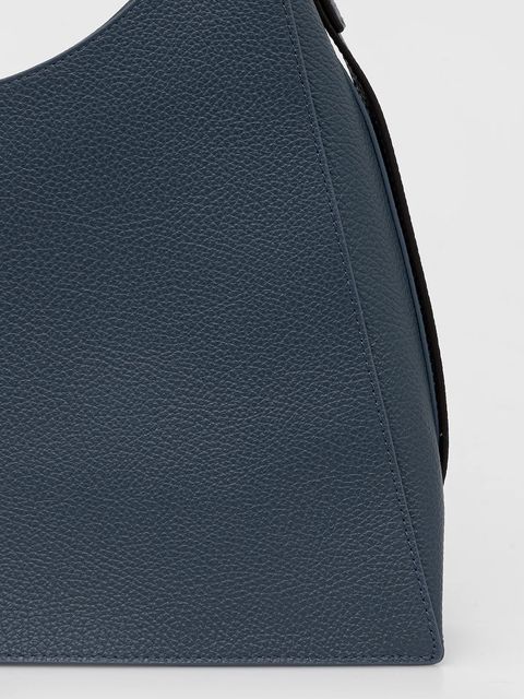 Furla torebka skórzana kolor niebieski WB01246.HSF000.GU000