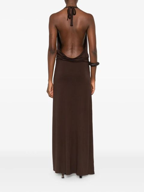 Gimaguas halterneck dress - Brown - zdjęcie produktu nr 2